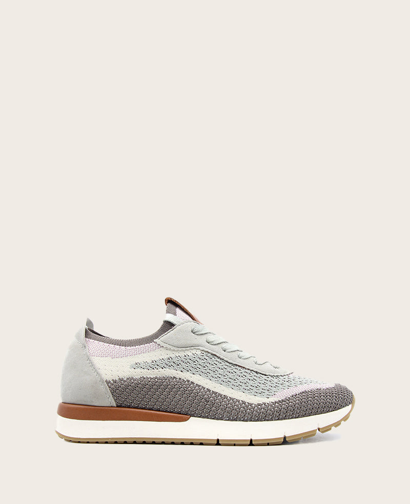 GENTLE SOULS - Juno Knit Sneaker Taupe Multi Knit