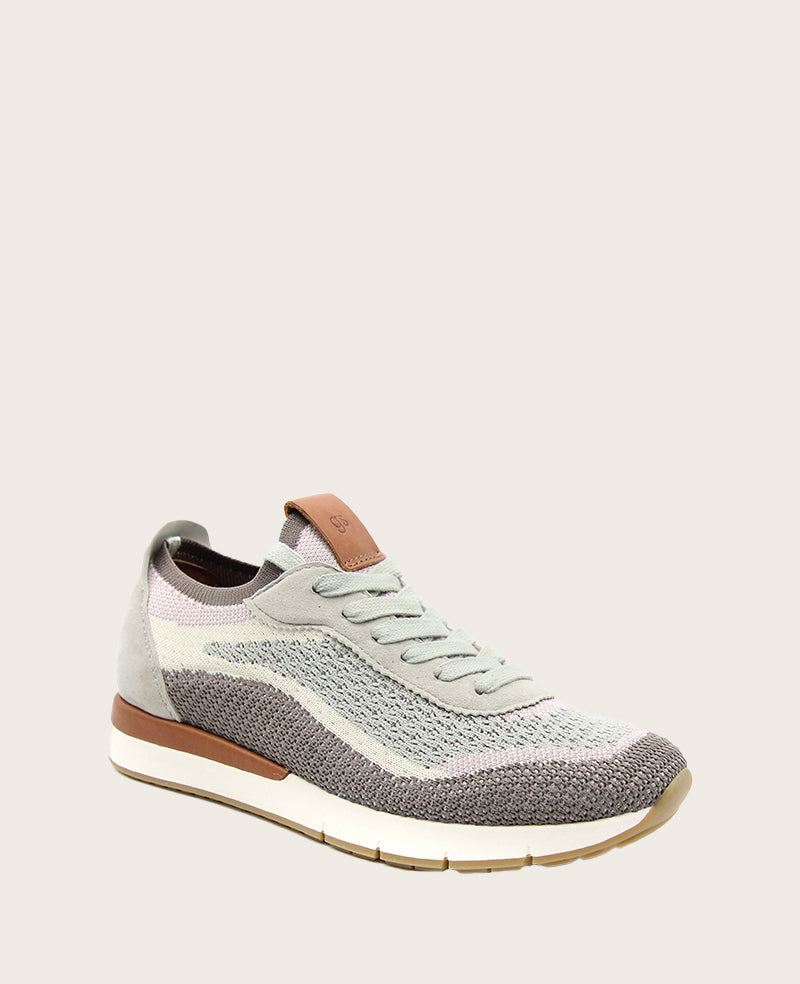 GENTLE SOULS - Juno Knit Sneaker Taupe Multi Knit