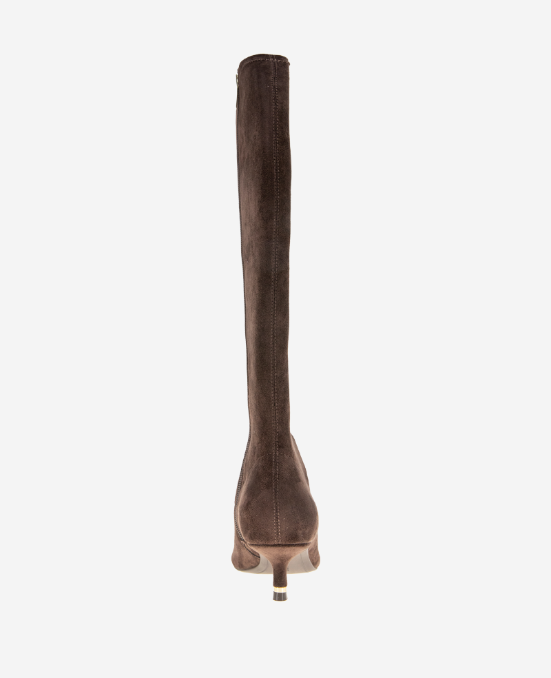 Meridith Stretch Boot Chocolate Micro