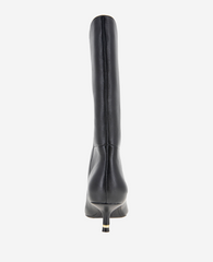 Meryl Leather Bootie Black Leather