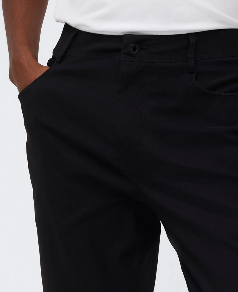 Slim Tapered 5-Pocket Pant Black