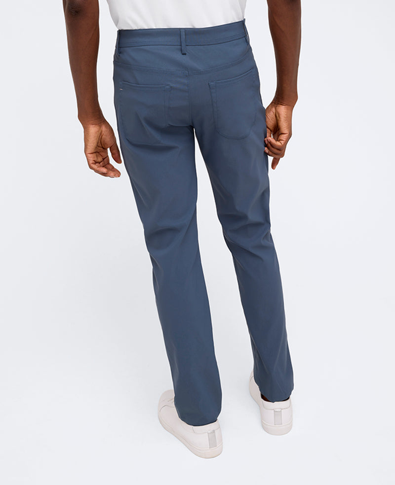 Slim Tapered 5-Pocket Pant Teal