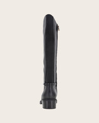 GENTLE SOULS - Barrett Leather Knee Boot Black Leather