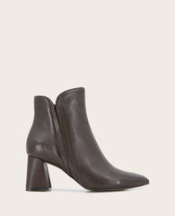 GENTLE SOULS - Danbury Leather Double Gore Heel Boot Chocolate Leather
