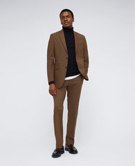 Ready Flex Slim Fit Nested Suit Caramel