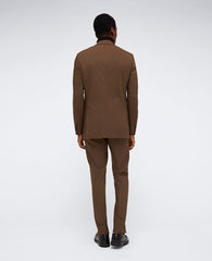 Ready Flex Slim Fit Nested Suit Caramel