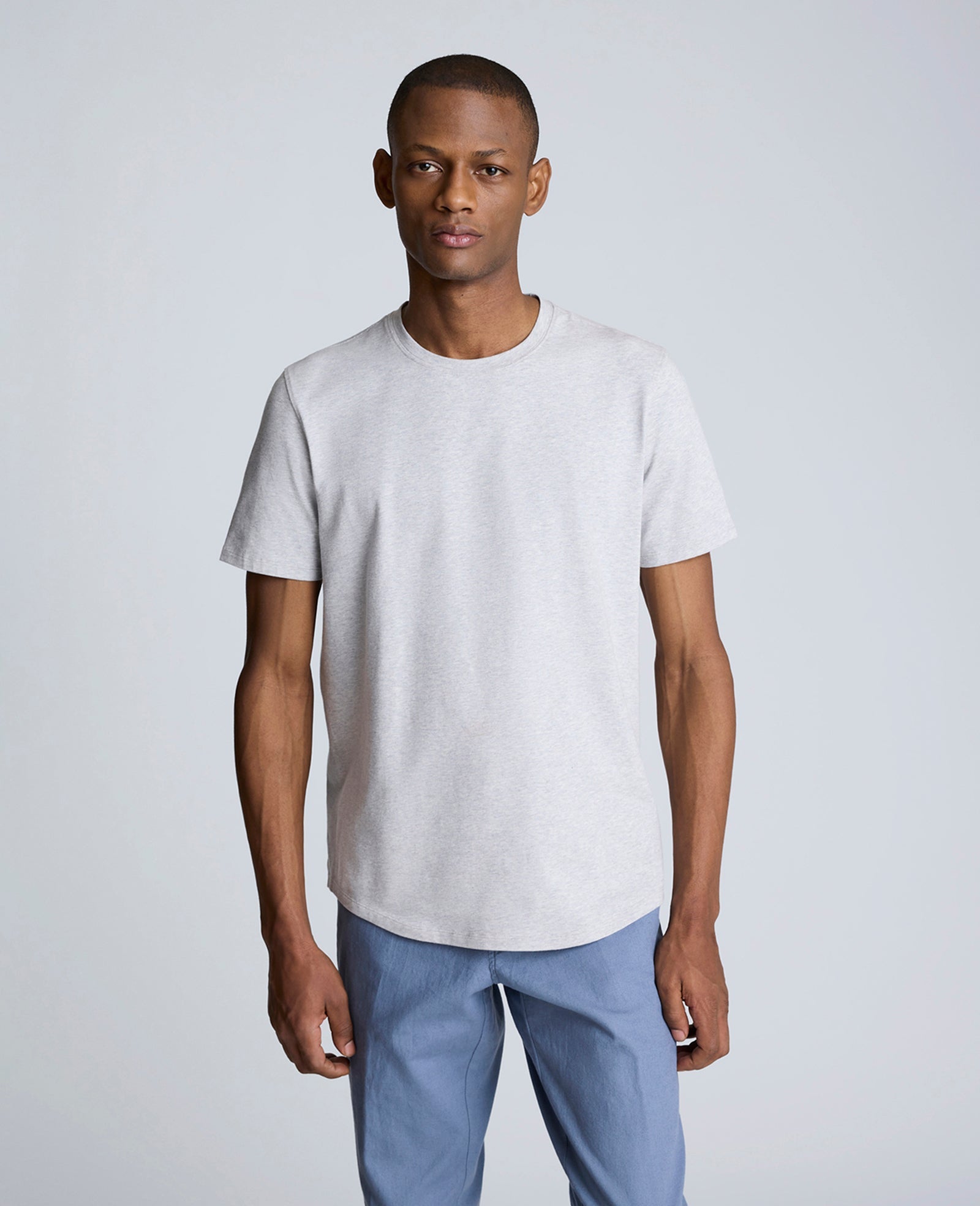 The Performance Crew Neck T-Shirt Heather Gray