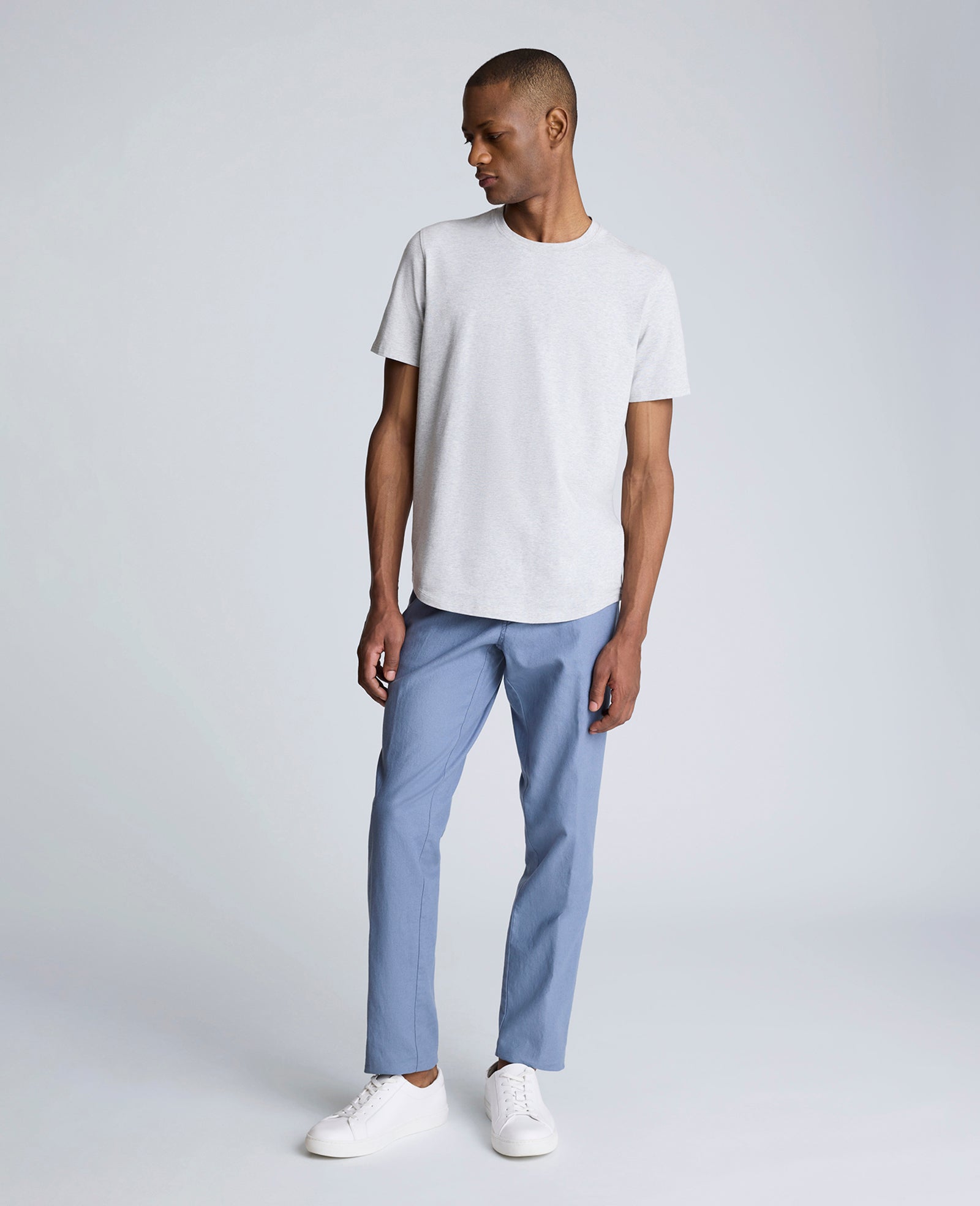 The Performance Crew Neck T-Shirt Heather Gray
