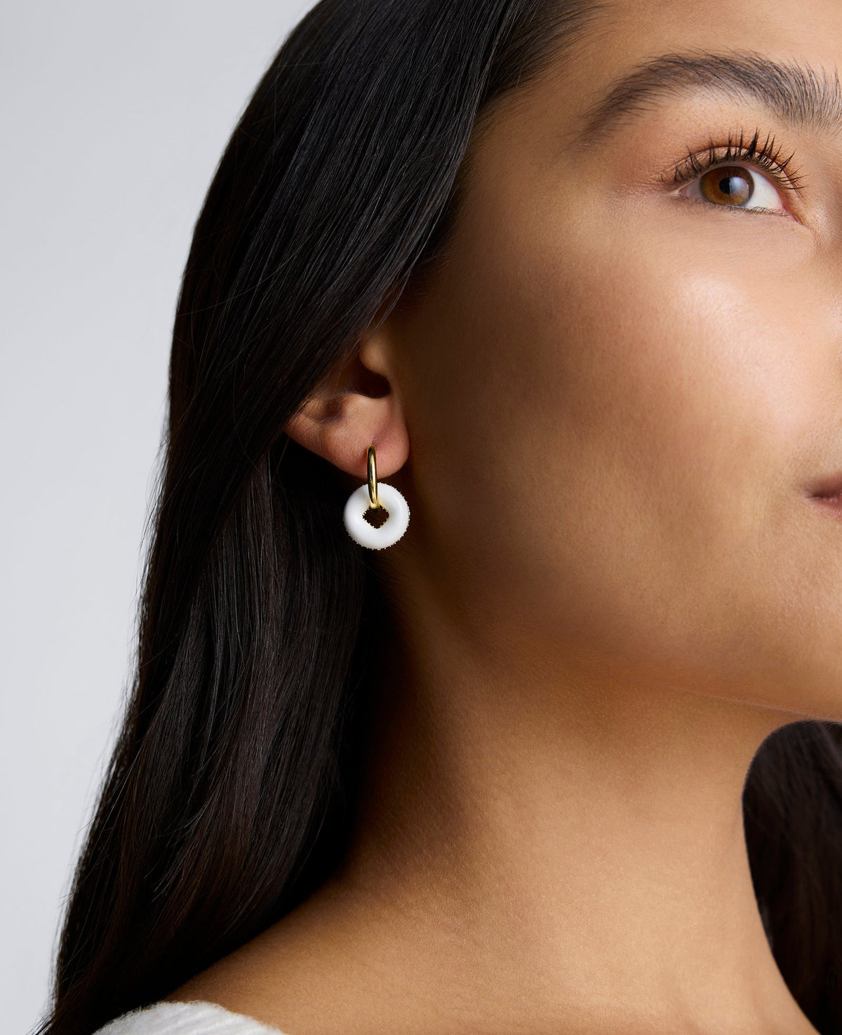 BONBONWHIMS Mental Health Coalition Earring - White White
