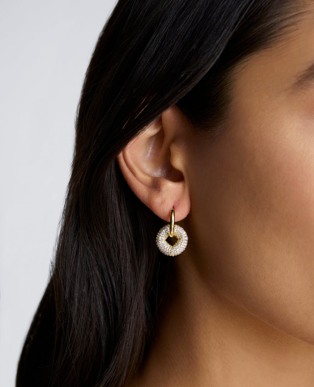BONBONWHIMS Mental Health Coalition Earring - White White
