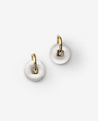 BONBONWHIMS Mental Health Coalition Earring - White White