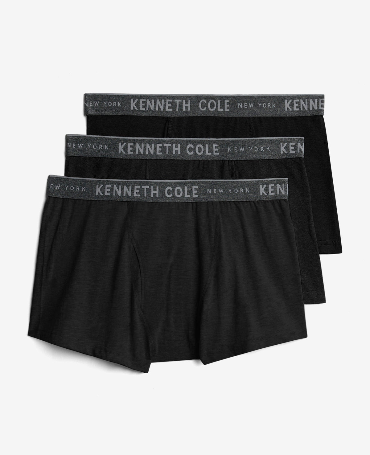 Cotton Stretch Trunks 3-Pack Black