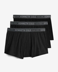 Cotton Stretch Trunks 3-Pack Black