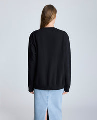 Site Exclusive! Kenneth Cole Embroidered Logo Sweatshirt Black