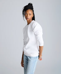Site Exclusive! Kenneth Cole Embroidered Logo Sweatshirt White