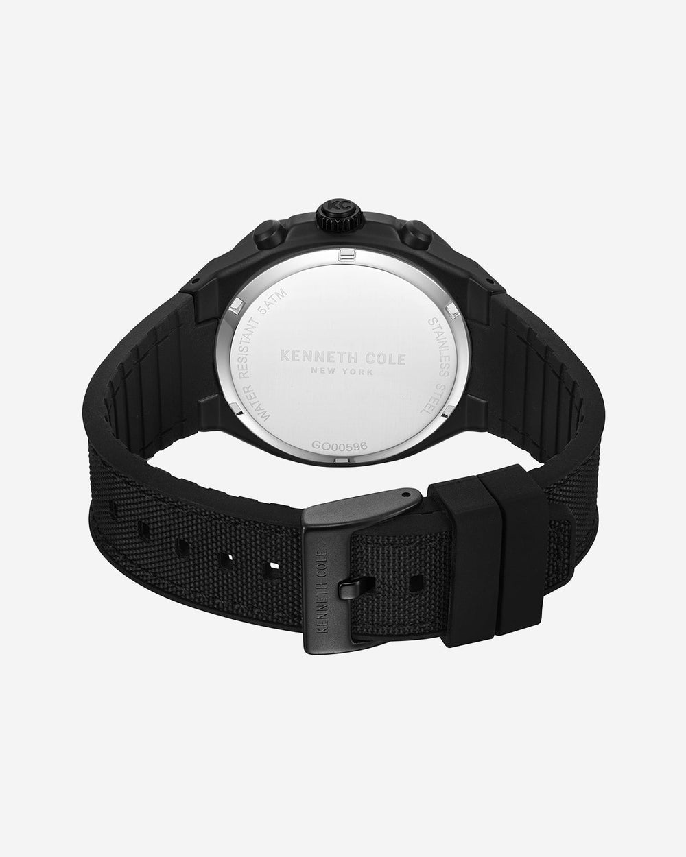 Chronograph Classic Strap Watch Black