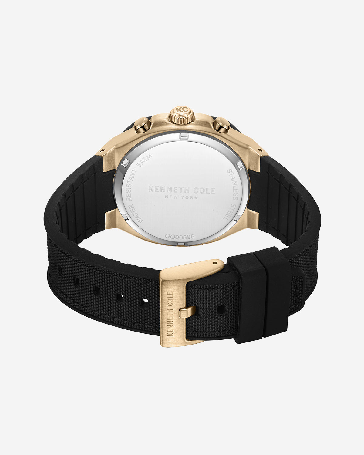 Chronograph Classic Strap Watch Black