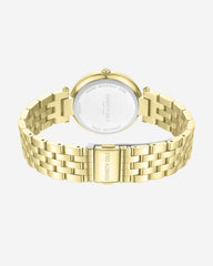 Classic Pearl Bracelet Watch Gold