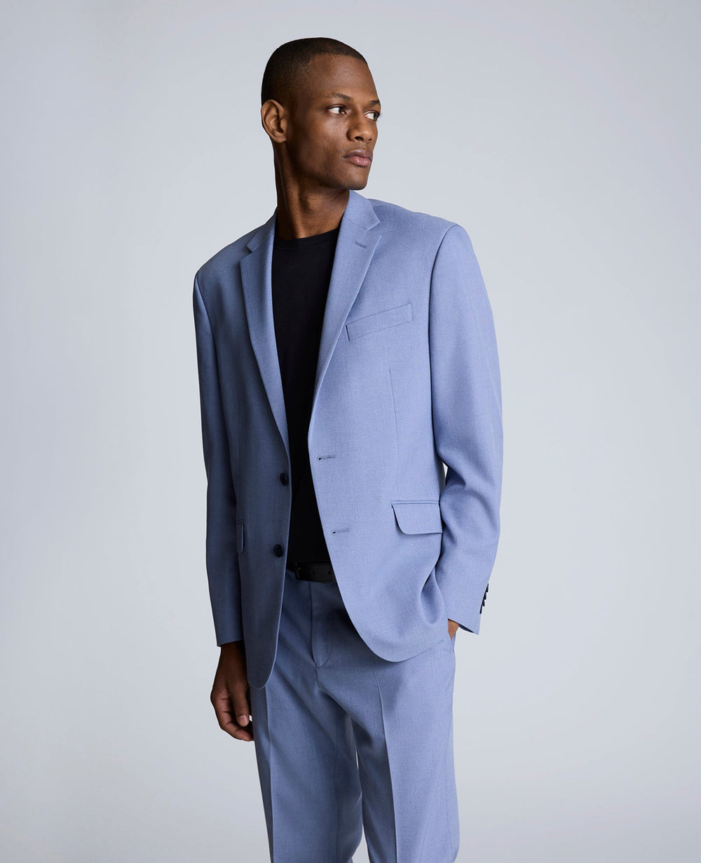 Ready Flex Slim Fit Nested Suit Light Blue