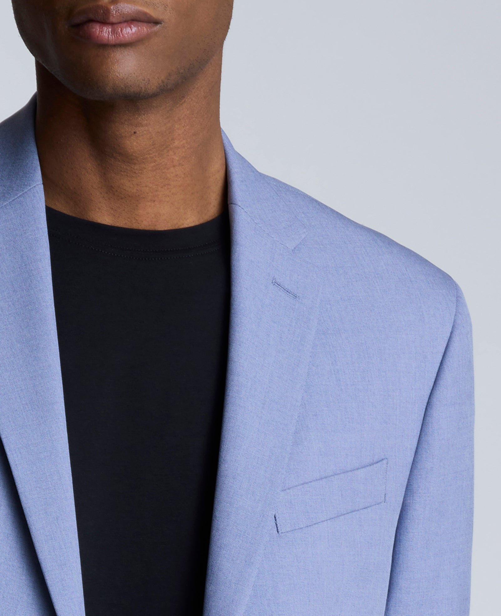 Ready Flex Slim Fit Nested Suit Light Blue