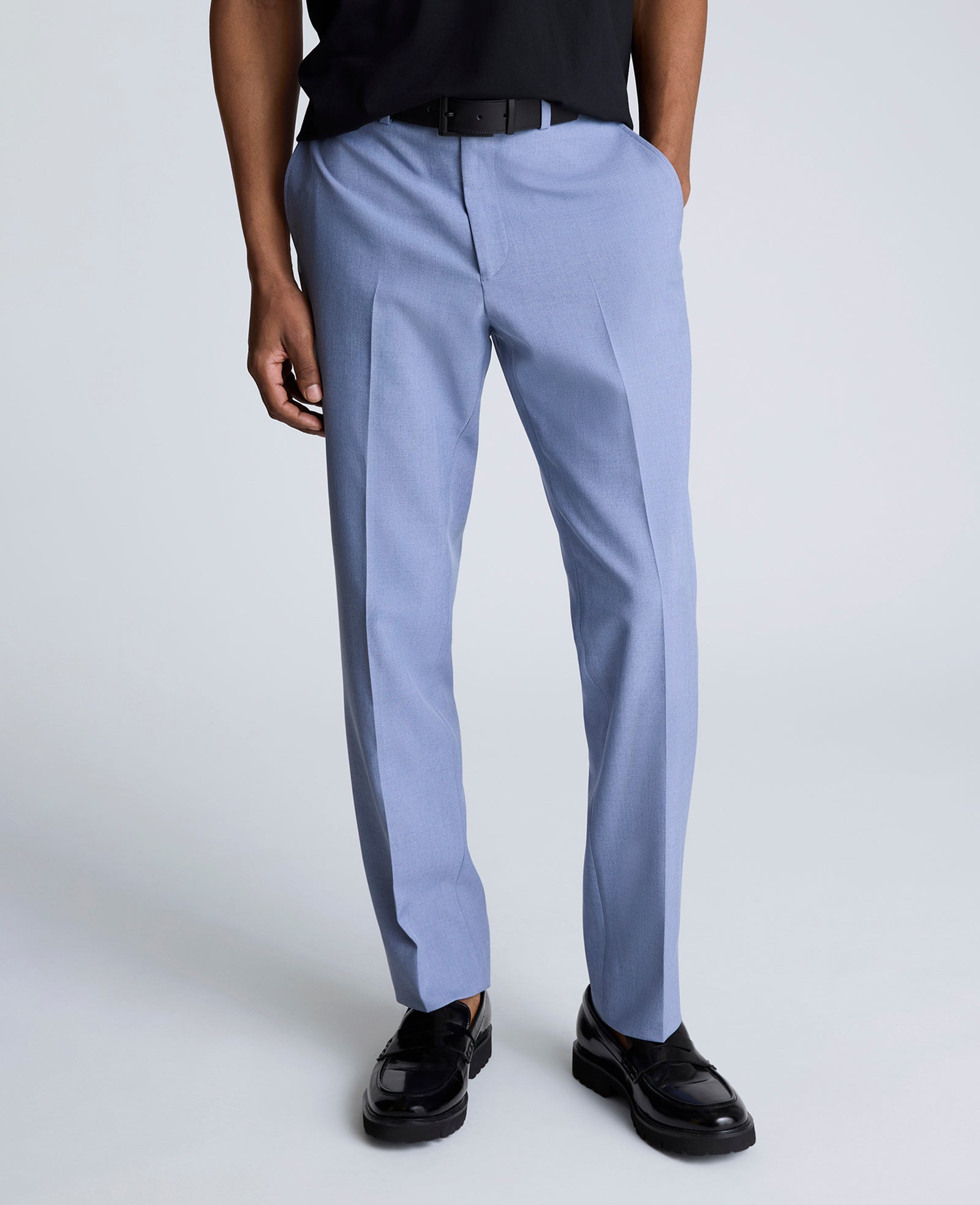 Ready Flex Slim Fit Nested Suit Light Blue