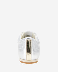 Alma Leather Sneaker Silver Leather