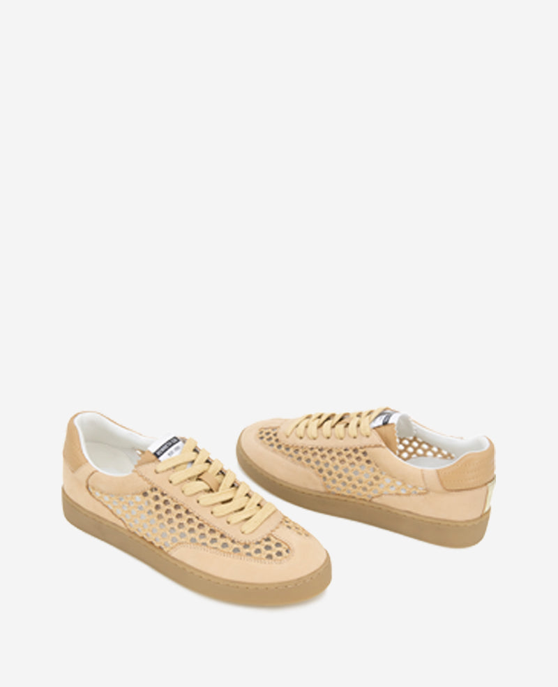 Sam Raffia Mesh Sneaker Natural Mesh