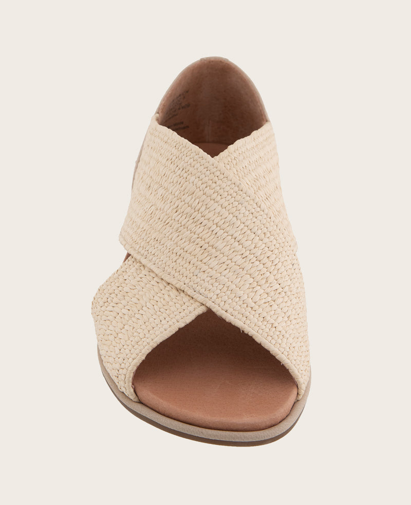 GENTLE SOULS - Laniey X-Band Elastic Sandal Natural Elastic