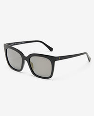 Square Injected Sunglasses Black