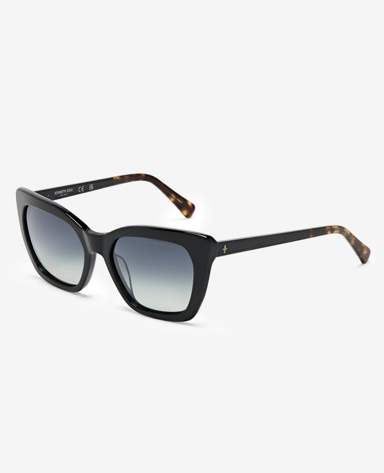 Cat Eye Acetate Sunglasses Black