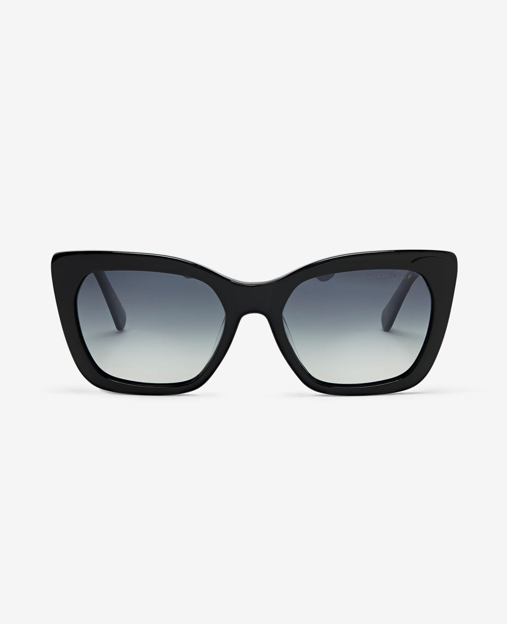 Cat Eye Acetate Sunglasses Black