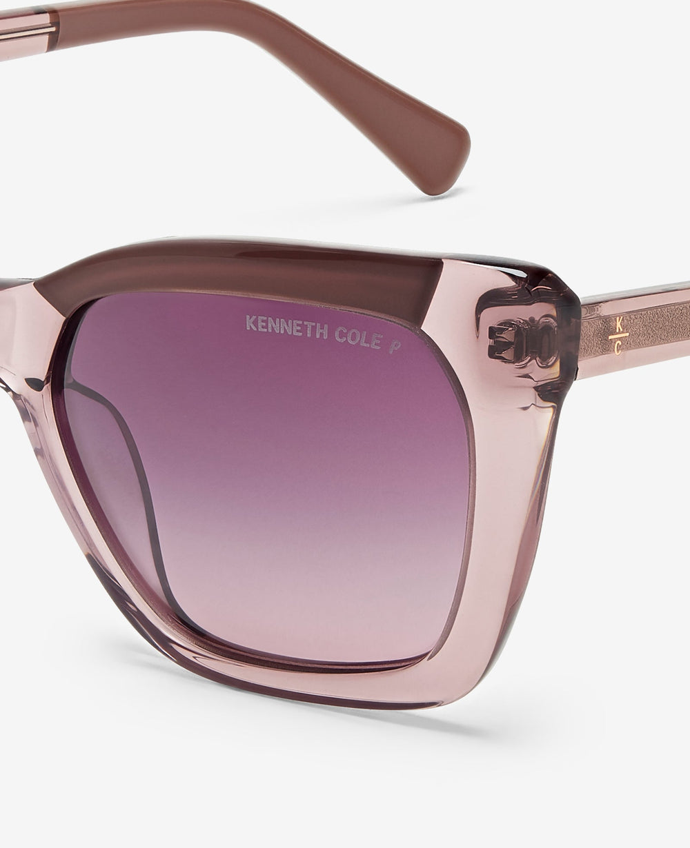 Cat Eye Acetate Sunglasses Violet
