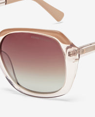 Round Acetate Sunglasses Pink
