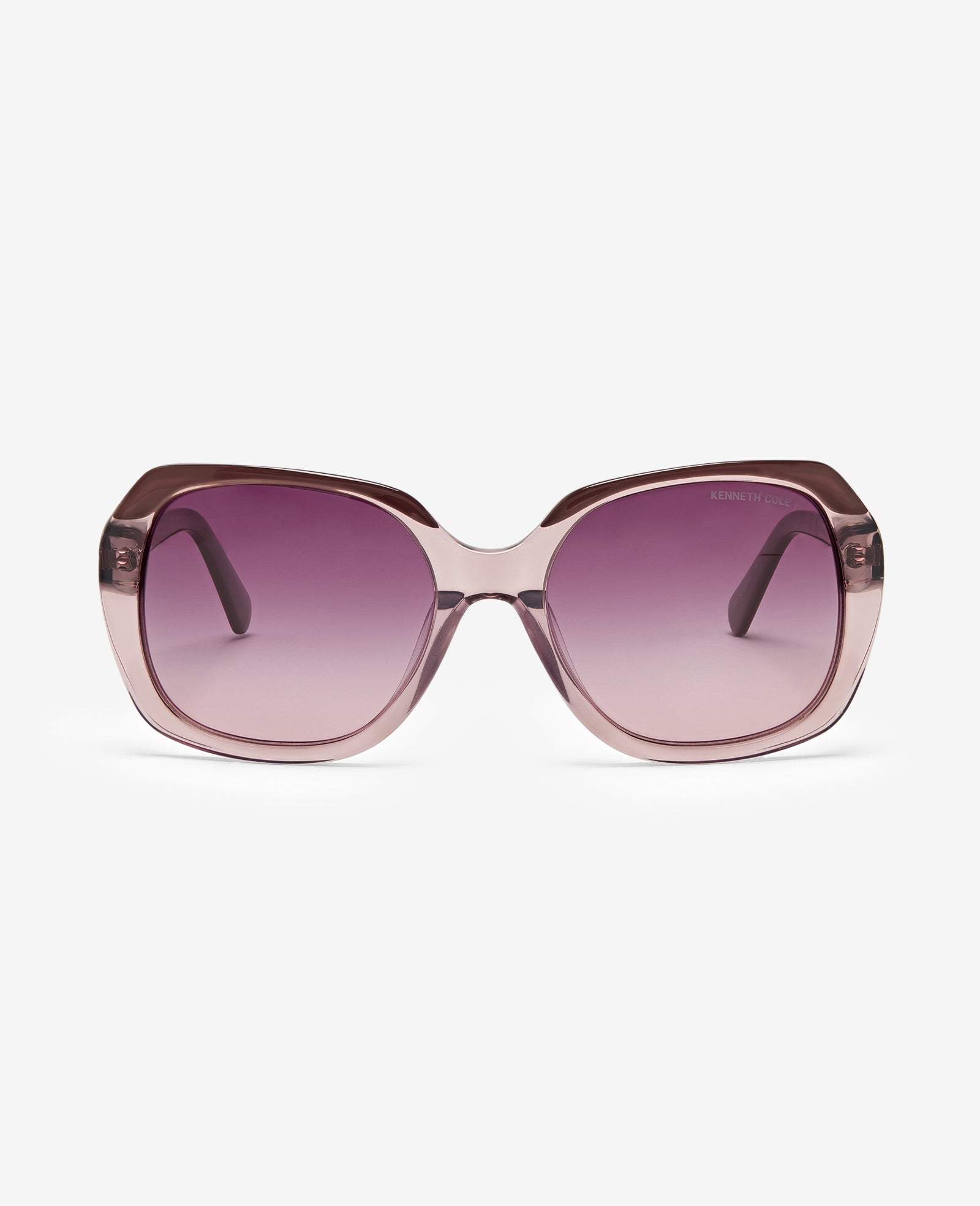 Round Acetate Sunglasses Violet