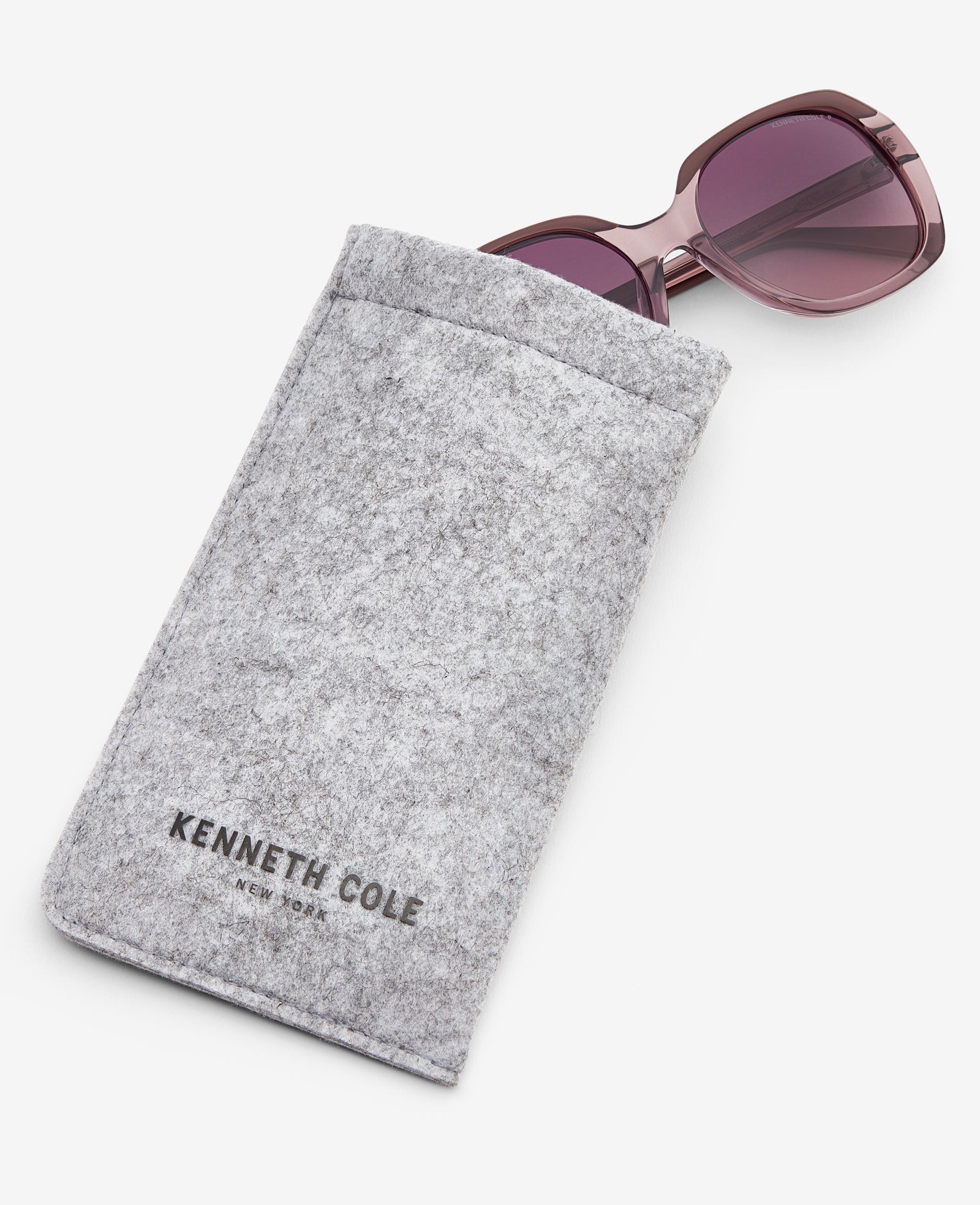 Round Acetate Sunglasses Violet