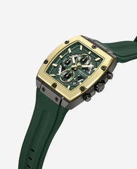 Chronograph Sport Silicone Watch Green