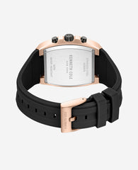 Chronograph Sport Silicone Watch Gun