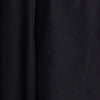 Rouched Waist Midi Dress with Tie Shoulders Black