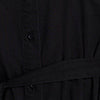 Long Sleeve Button Front Easy Fit Denim Romper Nik Wash