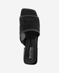 REACTION - Buenita Crystal Mesh Sandal Black/Black Mesh