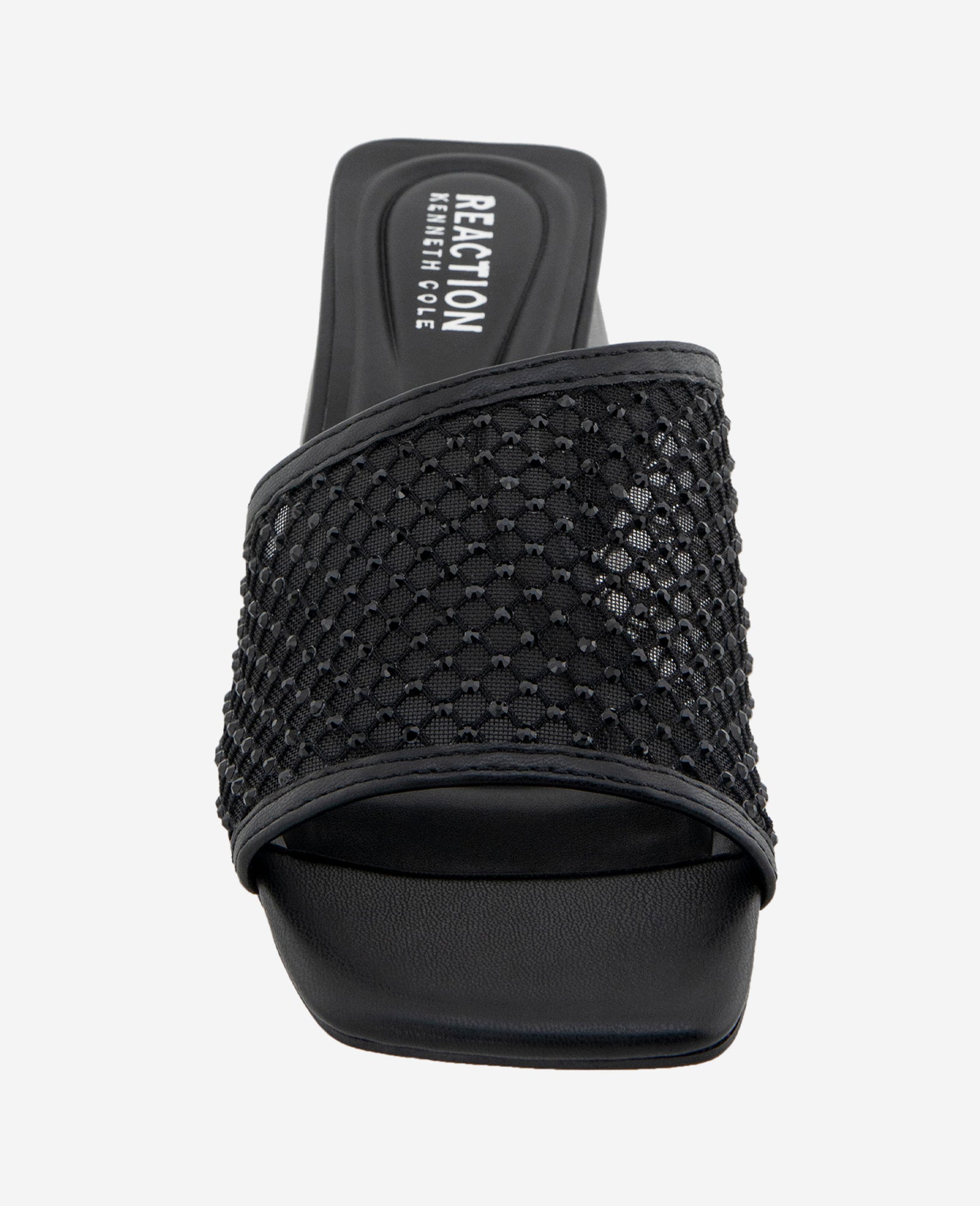 REACTION - Buenita Crystal Mesh Sandal Black/Black Mesh