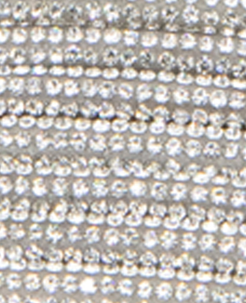 REACTION - Debra Two Band Crystal Sandal Silver/Crystal