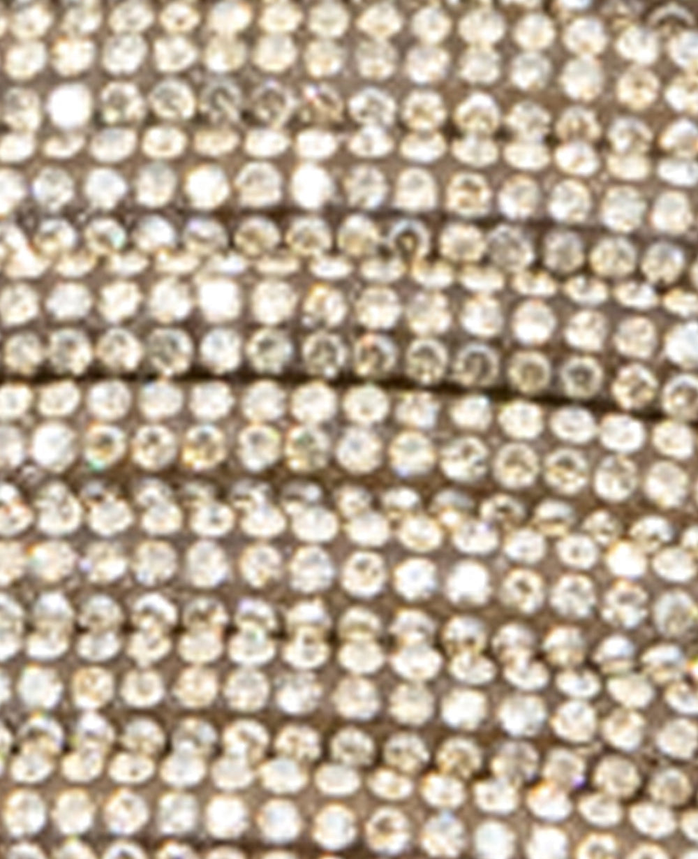 REACTION - Debra Two Band Crystal Sandal Bronze Crystal