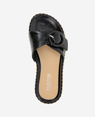 REACTION - Syrena Buckle Slide Sandal Black
