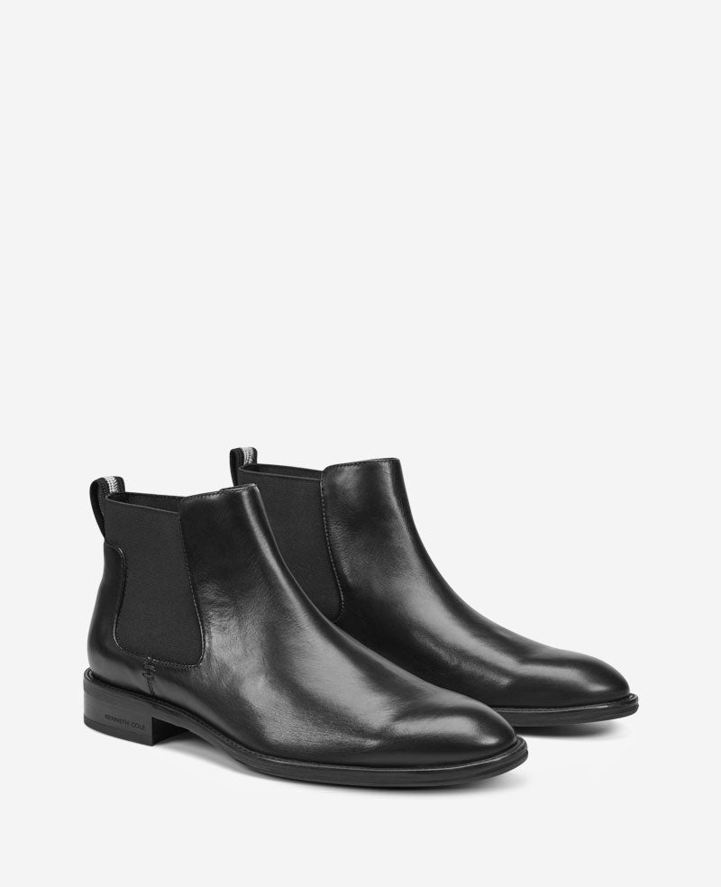 Tully Chelsea Boot Black Leather