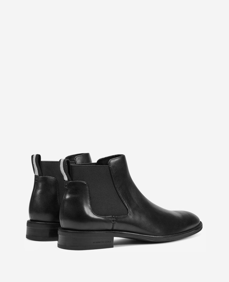Tully Chelsea Boot Black Leather