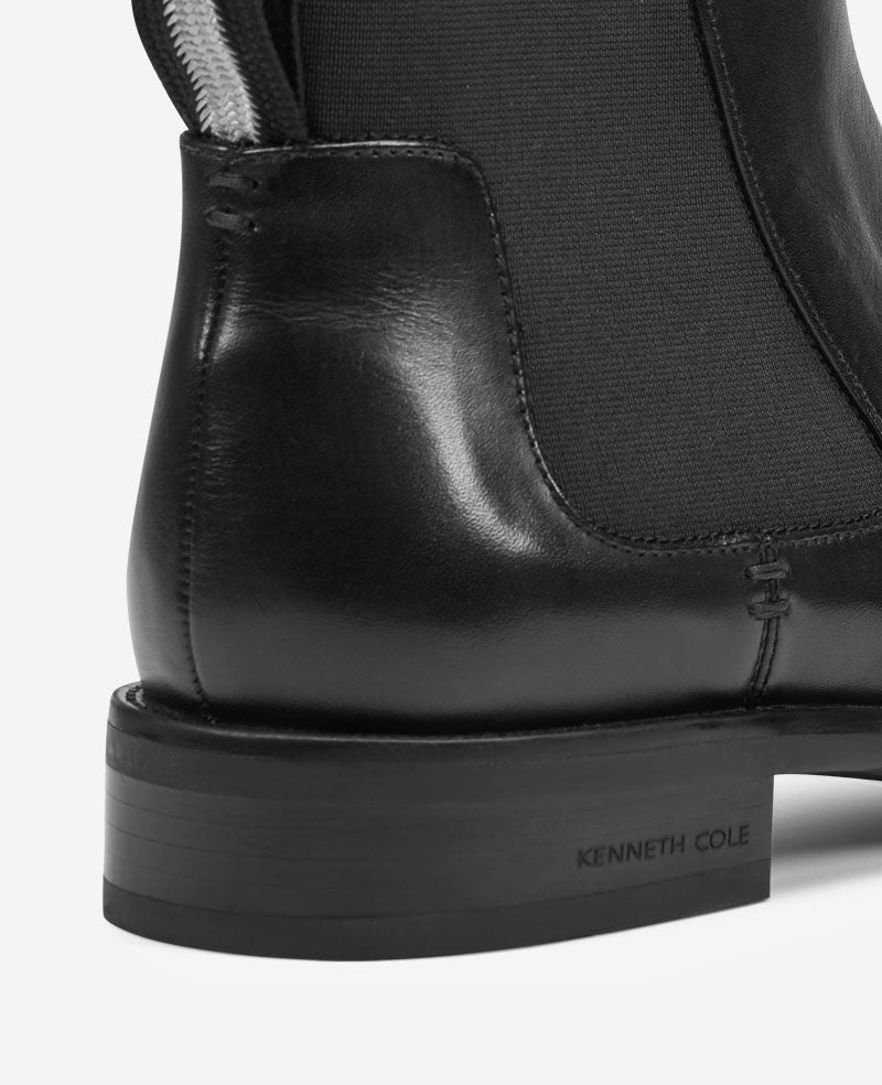 Tully Chelsea Boot Black Leather