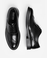 REACTION - Lance Wingtip Brogue Oxford Black
