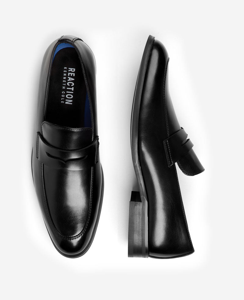REACTION - Moore Penny Loafer Black