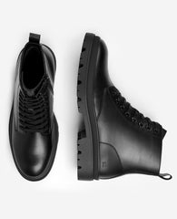 REACTION - Petro Lug Sole Boot Black